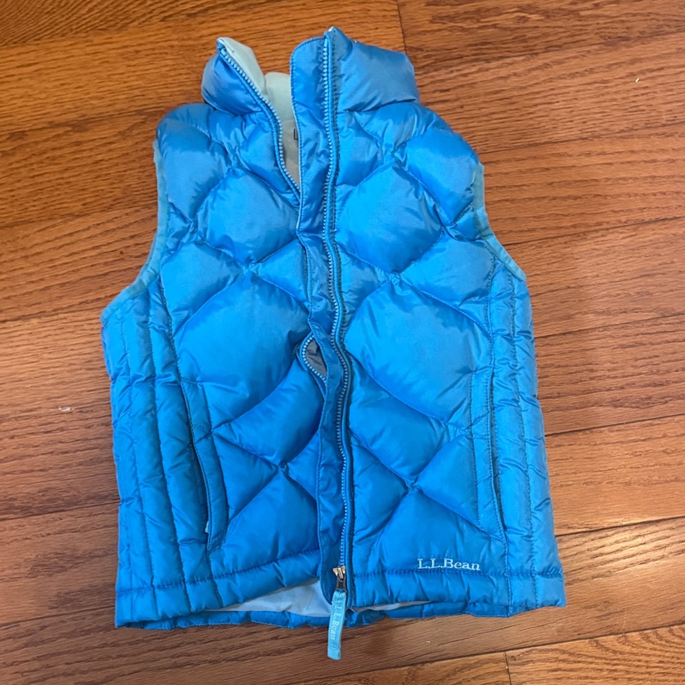 L.L. Bean Vibrant Blue Quilted Vest